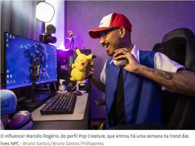 Capa da entrevista de Rafael Matias na Folha de S.Paulo